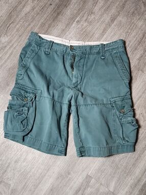 Vintage Polo by Ralph Lauren Teal Cargo Shorts - Multiple Pockets